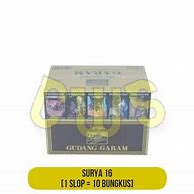 Rokok Surya 1 Slop Berapa Harganya